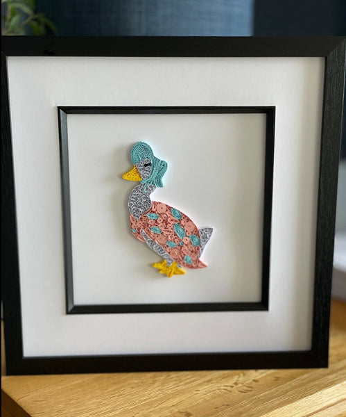 Quilled Jemima Puddleduck Picture