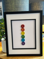 Quilled Paper Stylised Pride Flag Picture