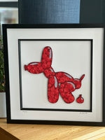 Quilled Pooping Dog Picture