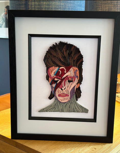 Quilled David Bowie Picture