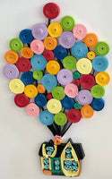Quilled Paper 'Up' Picture
