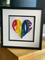Quilled Paper Pride Picture
